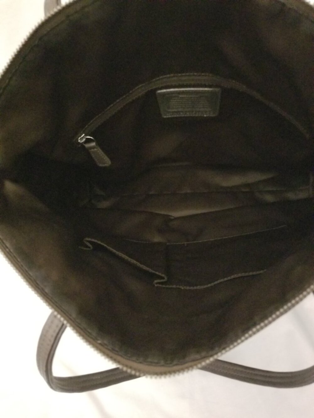 Authentic Coach Laura Signature Canvas Leather Large Tote Shoulder Bag 2013 - Picture 11 of 12